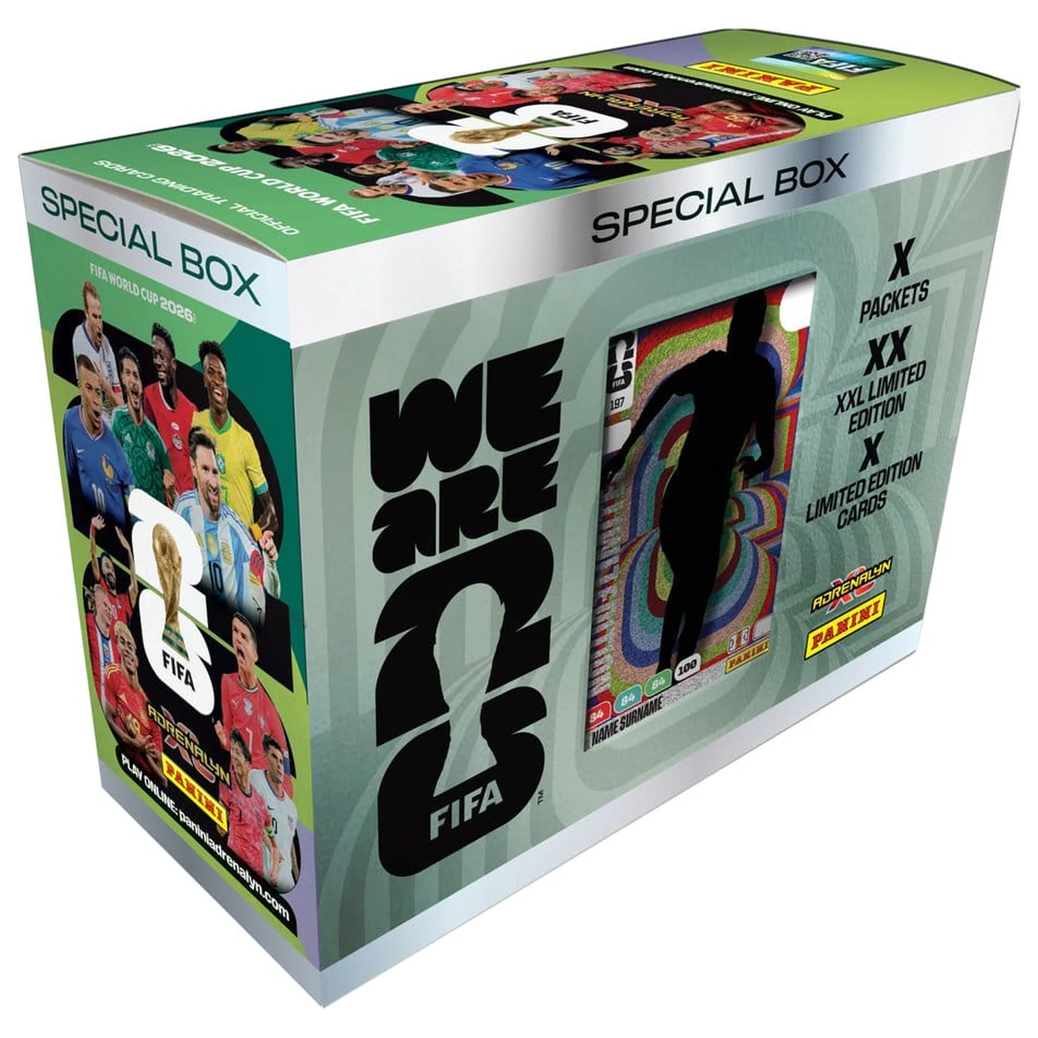 FIFA World Cup 2026 Trading Cards Specjalne Pudełko zdjęcie produktu