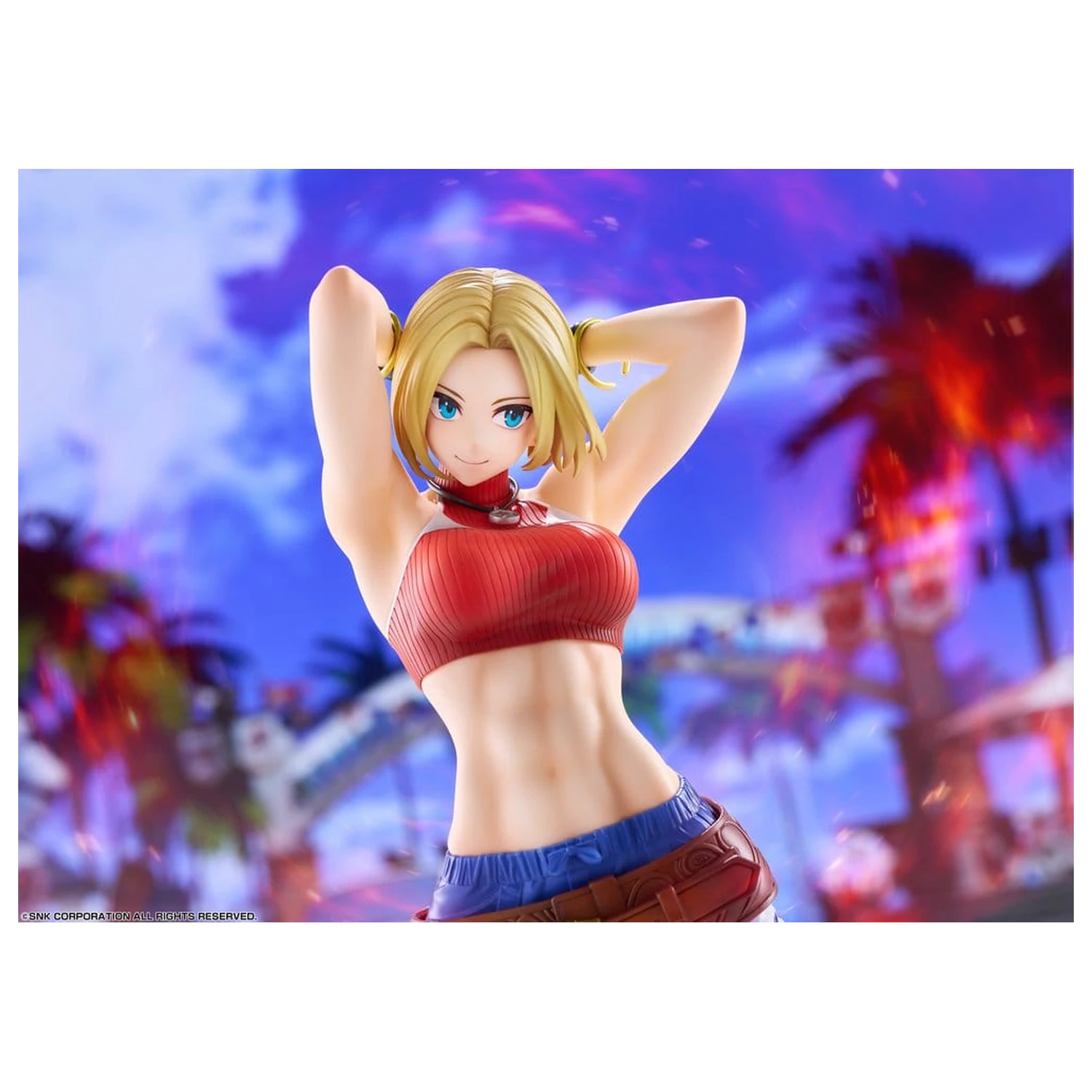 Fighting Girls Collection The King of Fighters XV PVC Figurka 1/7 Blue Mary AmiAmi Limited Edition 26 cm zdjęcie produktu
