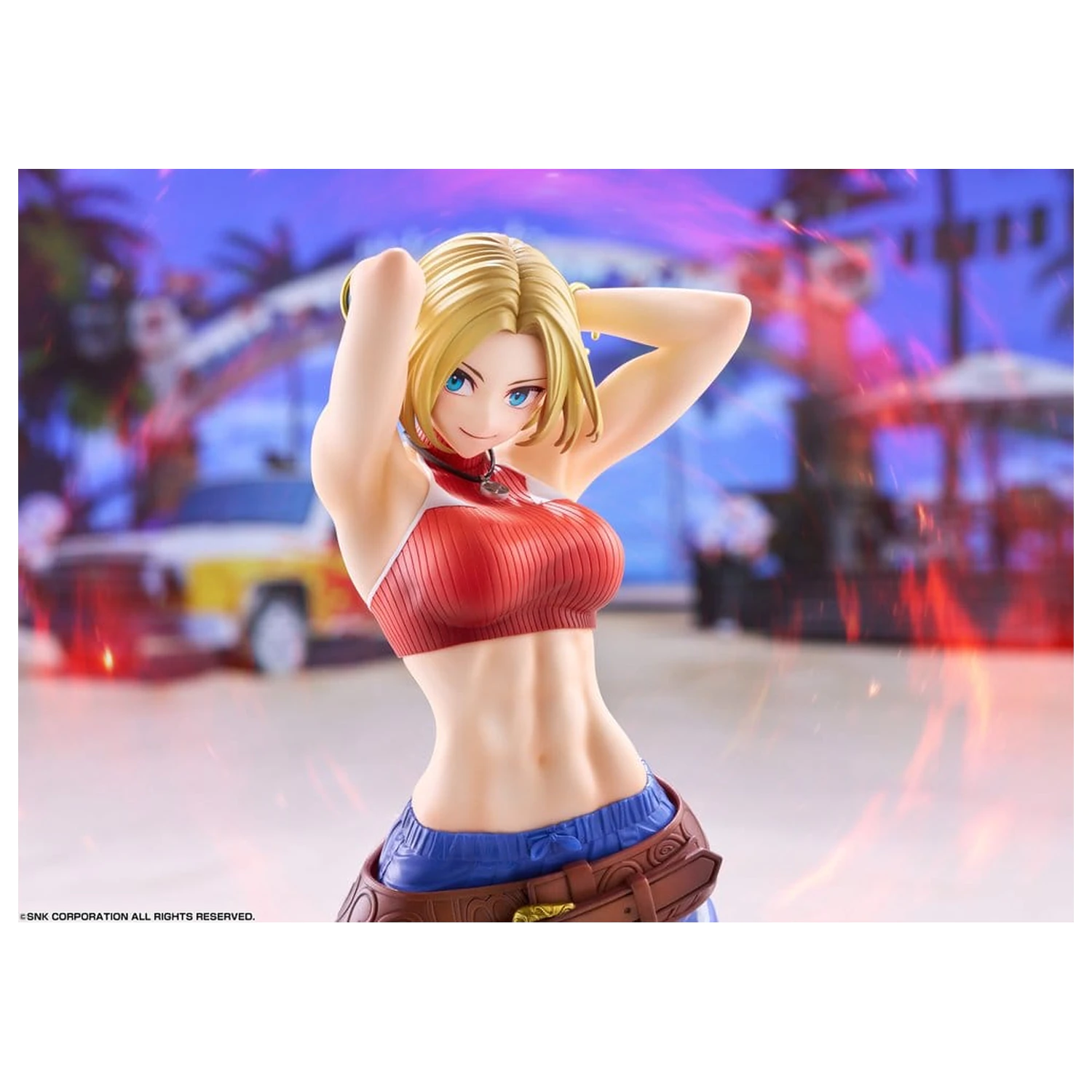 Fighting Girls Collection The King of Fighters XV PVC Figurka 1/7 Blue Mary AmiAmi Limited Edition 26 cm zdjęcie produktu