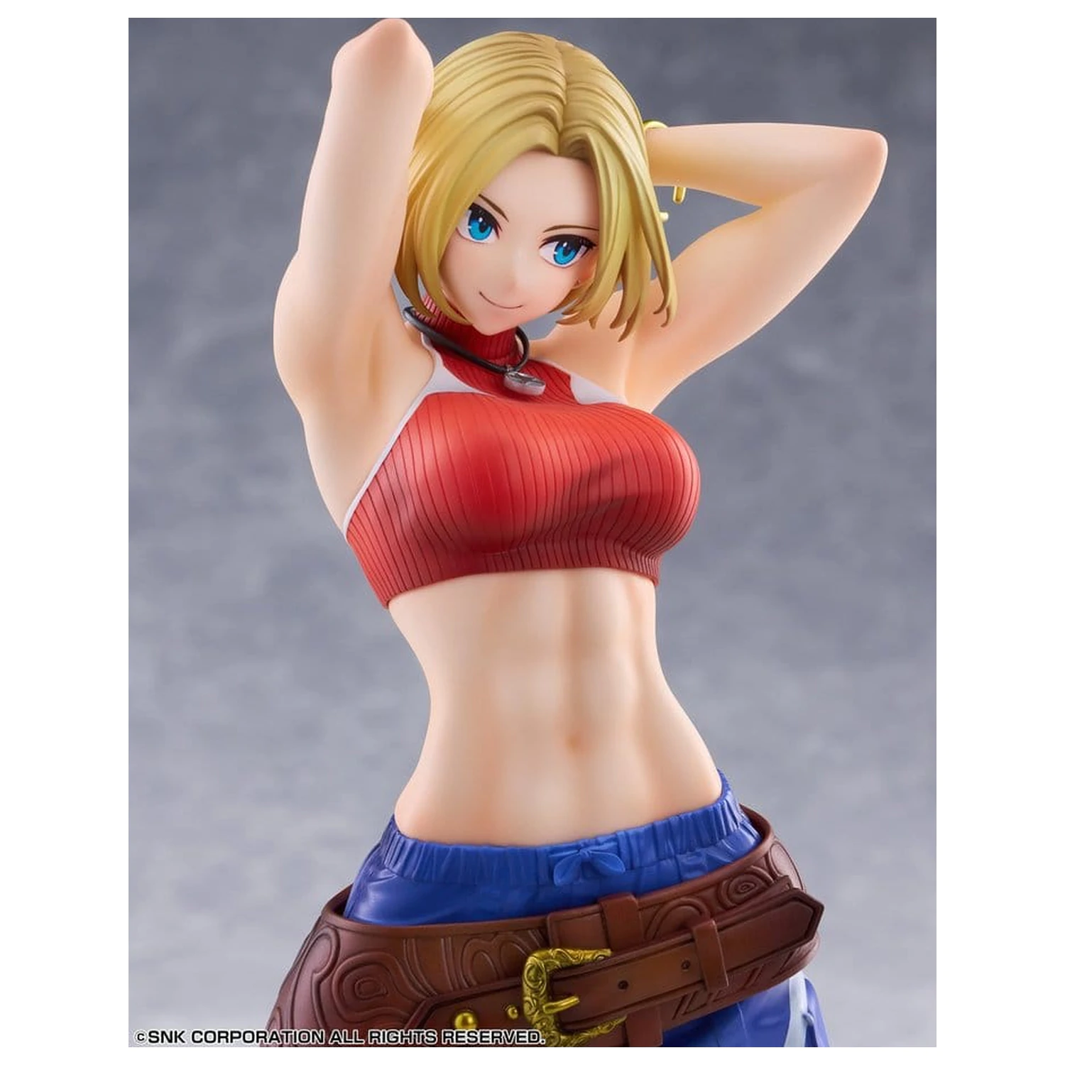 Fighting Girls Collection The King of Fighters XV PVC Figurka 1/7 Blue Mary AmiAmi Limited Edition 26 cm zdjęcie produktu