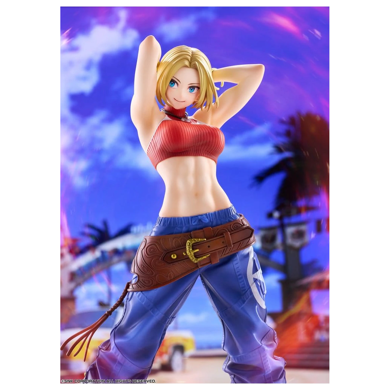 Fighting Girls Collection The King of Fighters XV PVC Figurka 1/7 Blue Mary AmiAmi Limited Edition 26 cm zdjęcie produktu