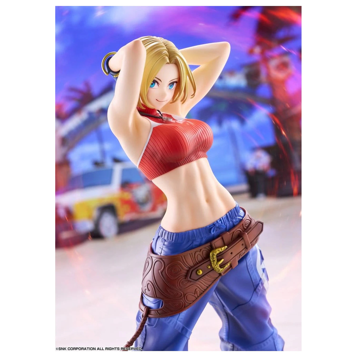 Kolekcja Fighting Girls The King of Fighters XV PVC Figurka 1/7 Blue Mary 26 cm zdjęcie produktu