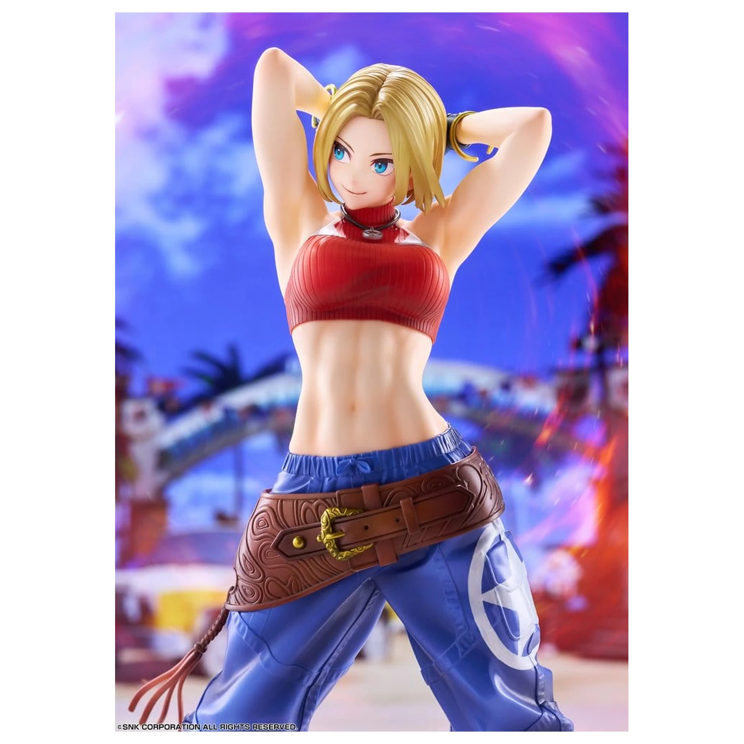 Kolekcja Fighting Girls The King of Fighters XV PVC Figurka 1/7 Blue Mary 26 cm zdjęcie produktu