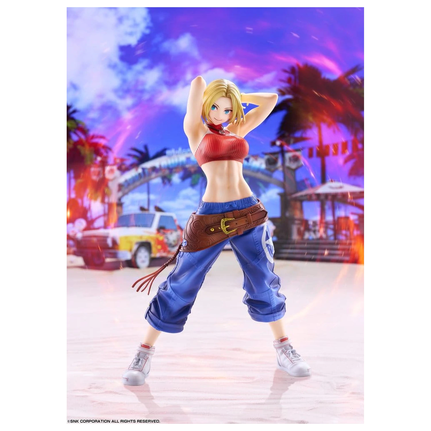 Kolekcja Fighting Girls The King of Fighters XV PVC Figurka 1/7 Blue Mary 26 cm zdjęcie produktu