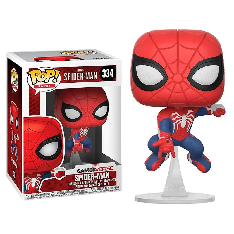 Marvel Spider-Man POP! Games Figurka winylowa Spider-Man 9 cm zdjęcie produktu