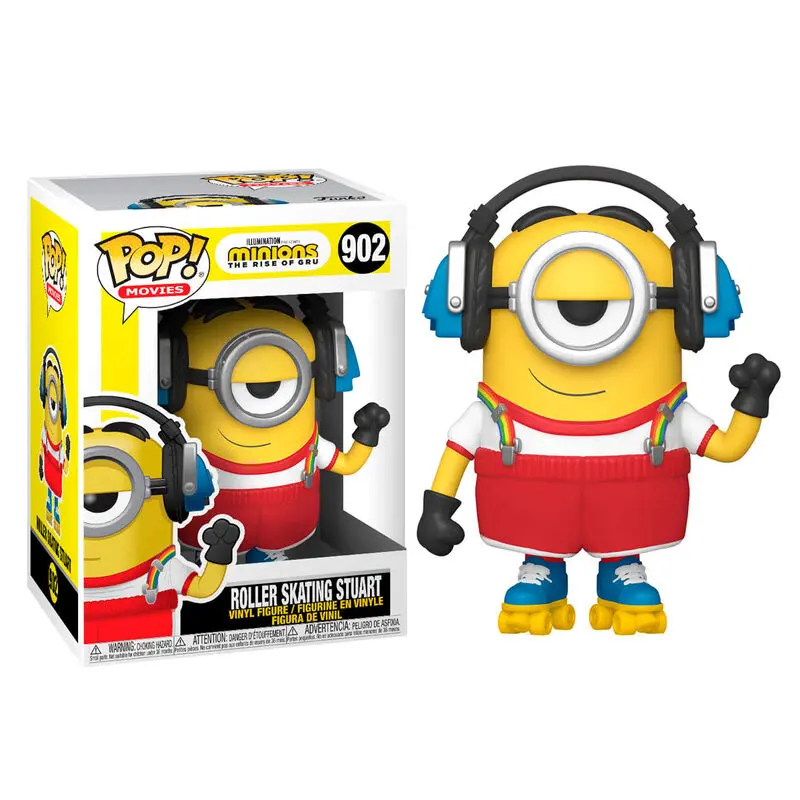 Minions II POP! Movies Vinyl Figure Skater Stuart 9 cm zdjęcie produktu