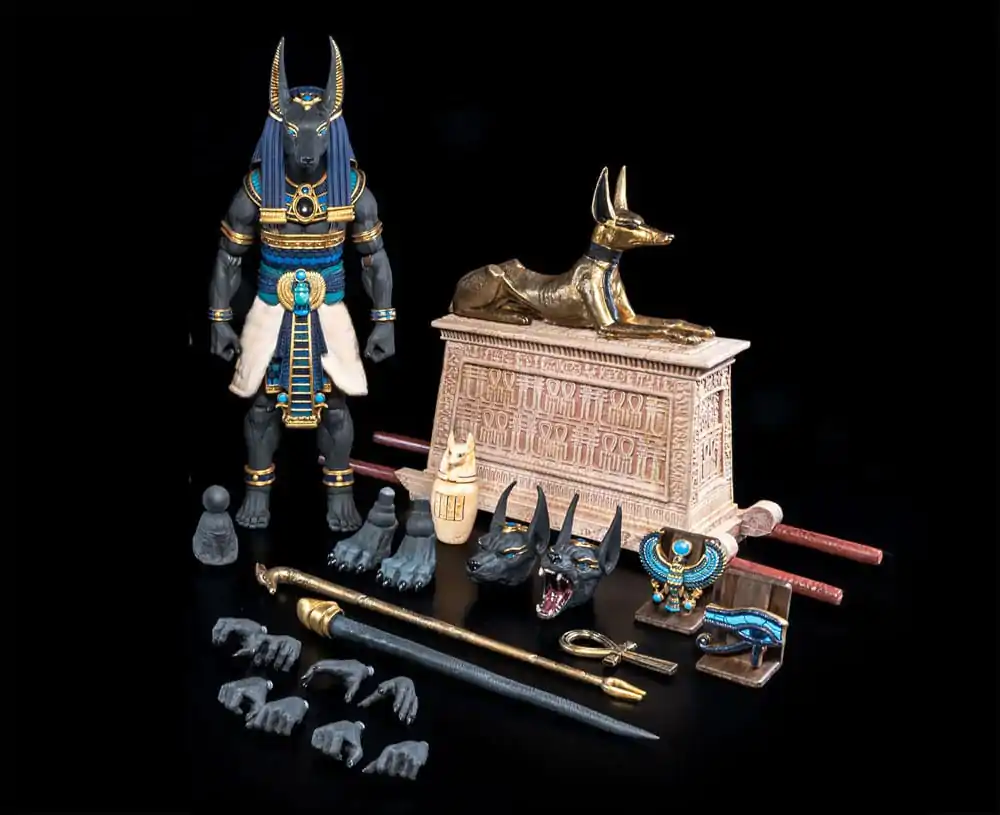 Figura Obscura Figurka Akcji Anubis Black & Blue zdjęcie produktu