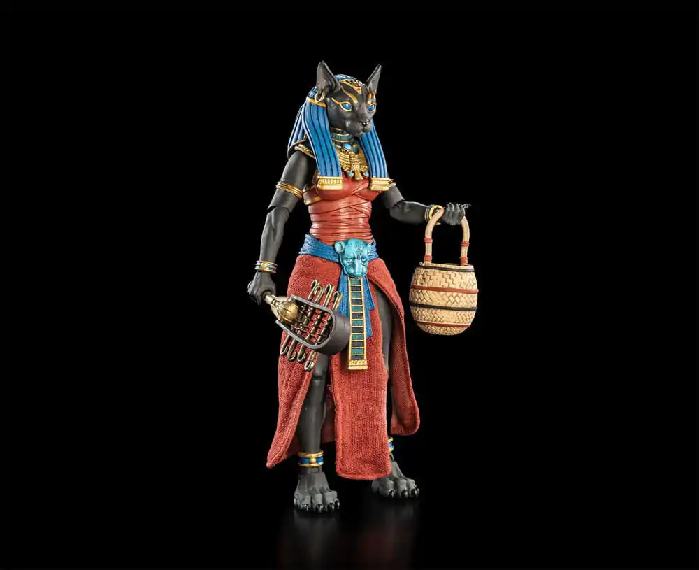 Figura Obscura Figurka Akcji Bastet Czarno-Czerwona zdjęcie produktu