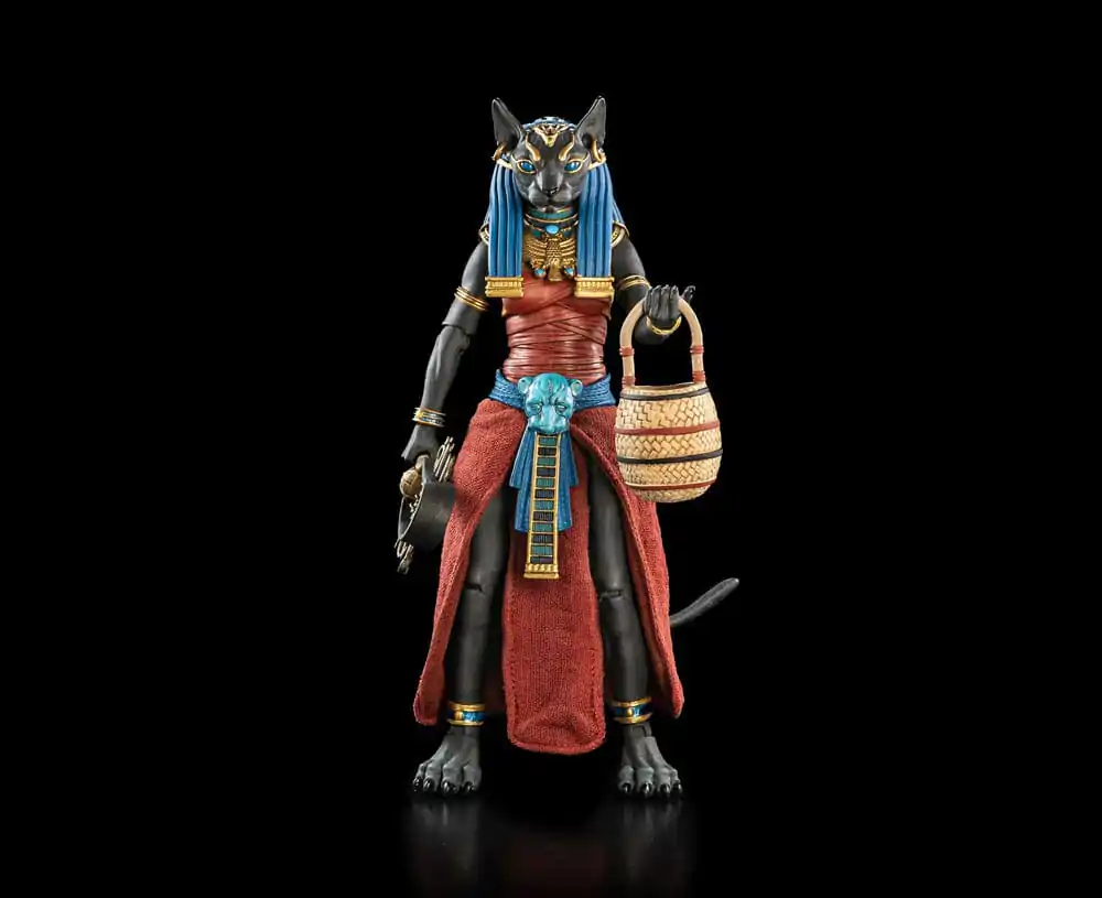 Figura Obscura Figurka Akcji Bastet Czarno-Czerwona zdjęcie produktu