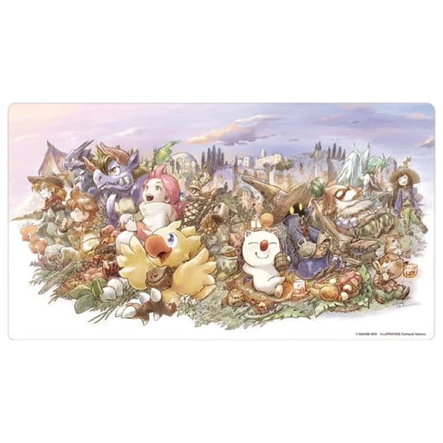 Final Fantasy Podkładka Chocobo & Friends 61 x 34 cm zdjęcie produktu