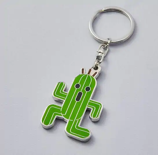 Metalowy brelok do kluczy z serii Final Fantasy Cactuar zdjęcie produktu