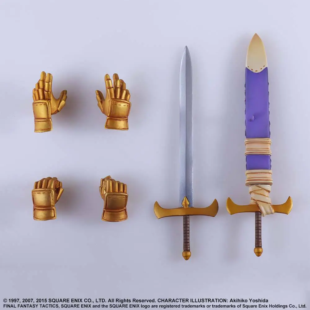 Final Fantasy Tactics Bring Arts Figurka Akcji Delita Heiral 14 cm zdjęcie produktu