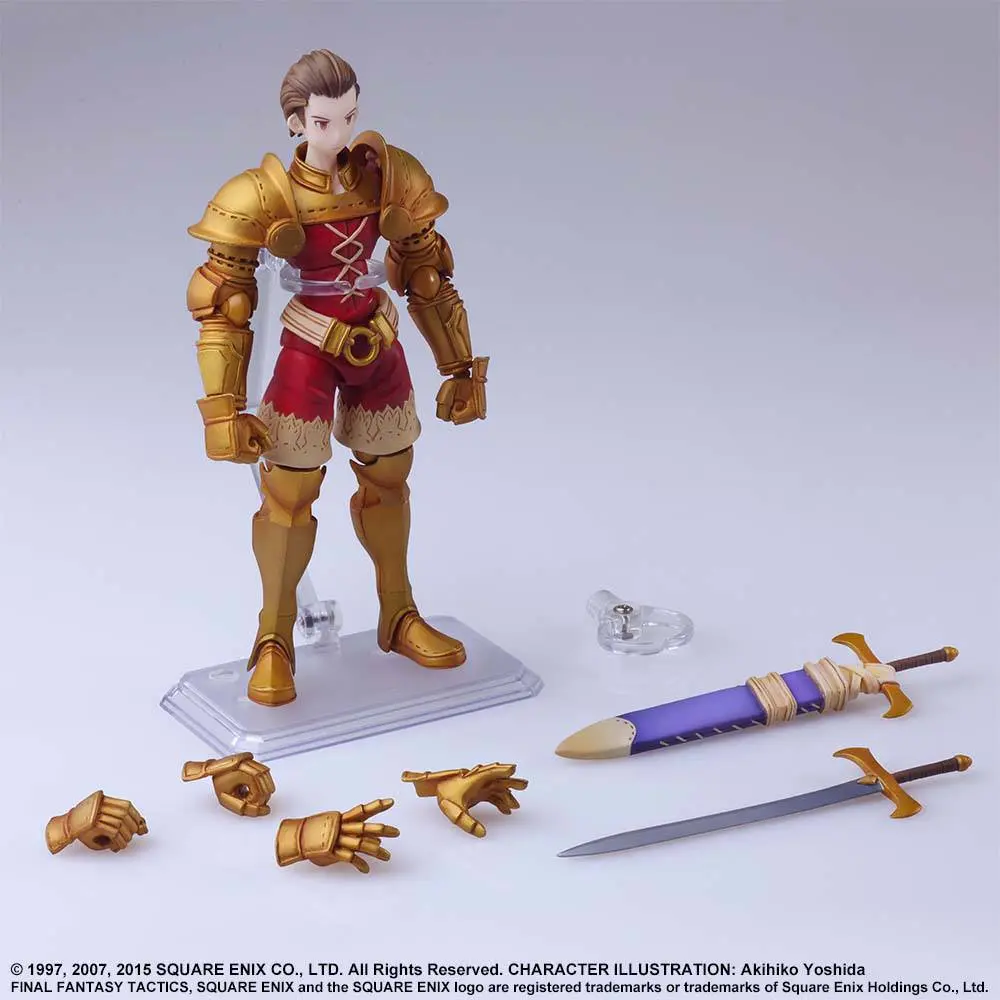 Final Fantasy Tactics Bring Arts Figurka Akcji Delita Heiral 14 cm zdjęcie produktu