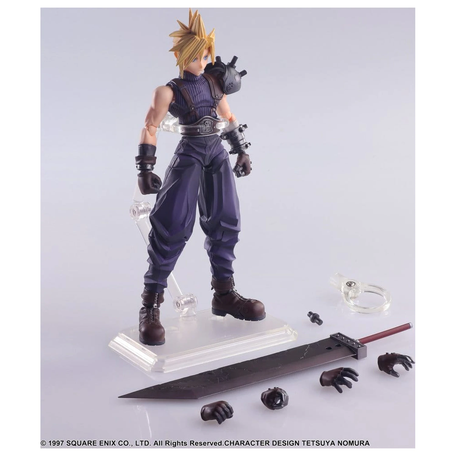 Final Fantasy VII Bring Arts Figurka akcji Cloud Strife Digital Plus Edition 15 cm zdjęcie produktu