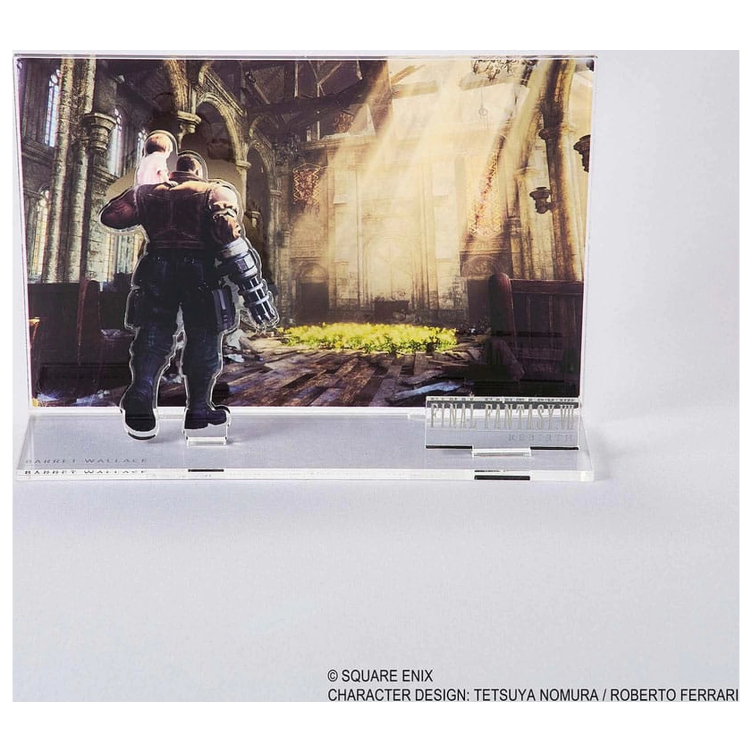 Final Fantasy VII Rebirth Akrylowa Diorama Barret Key Art zdjęcie produktu