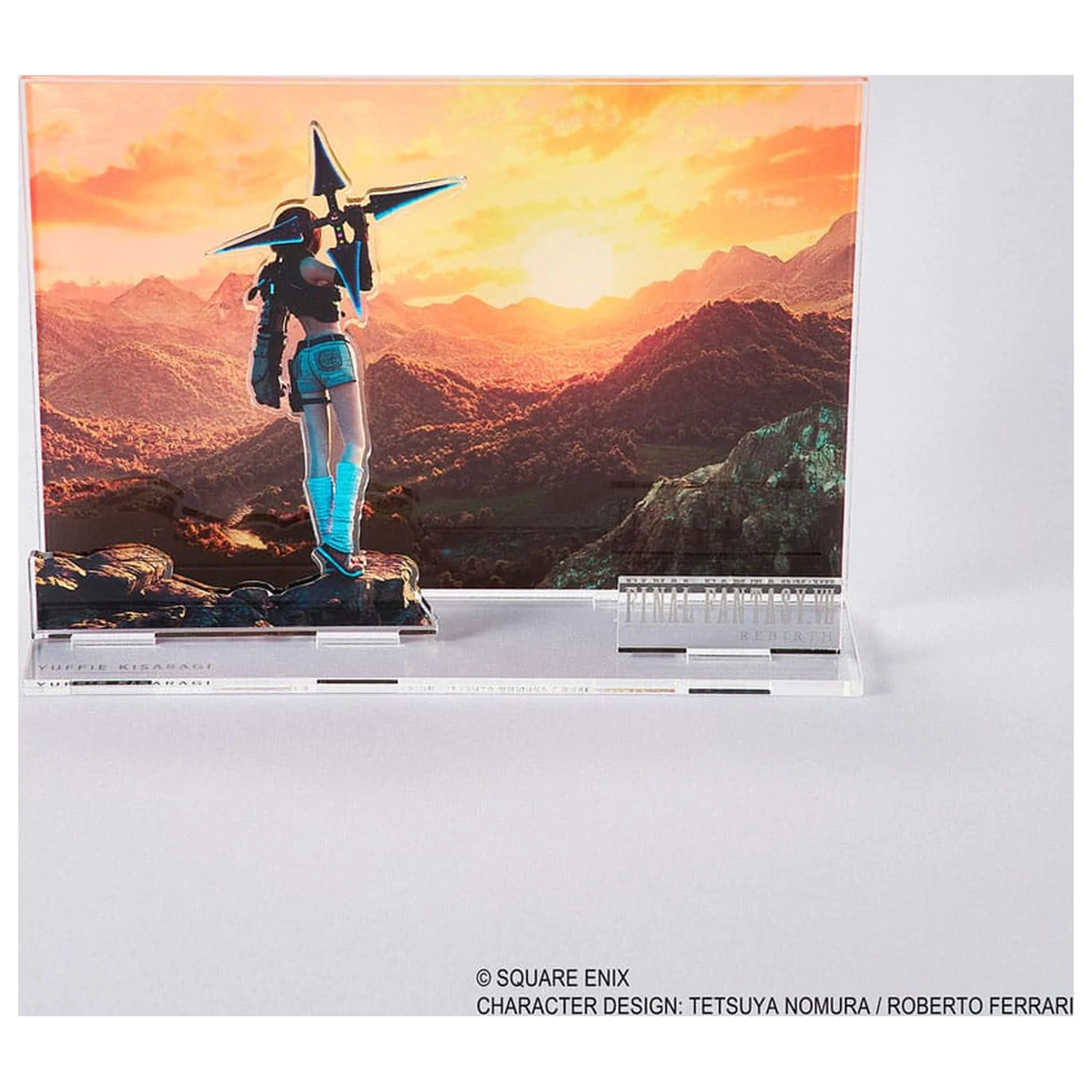 Final Fantasy VII Rebirth Akrylowa diorama Yuffie Key Art zdjęcie produktu