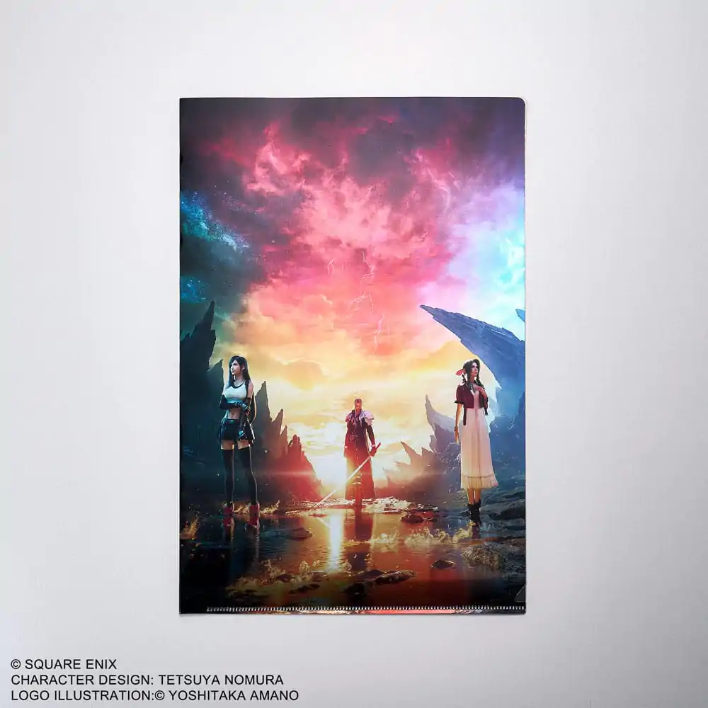 Final Fantasy VII Rebirth Zestaw 2 Przezroczystych Teczek Clearfile zdjęcie produktu
