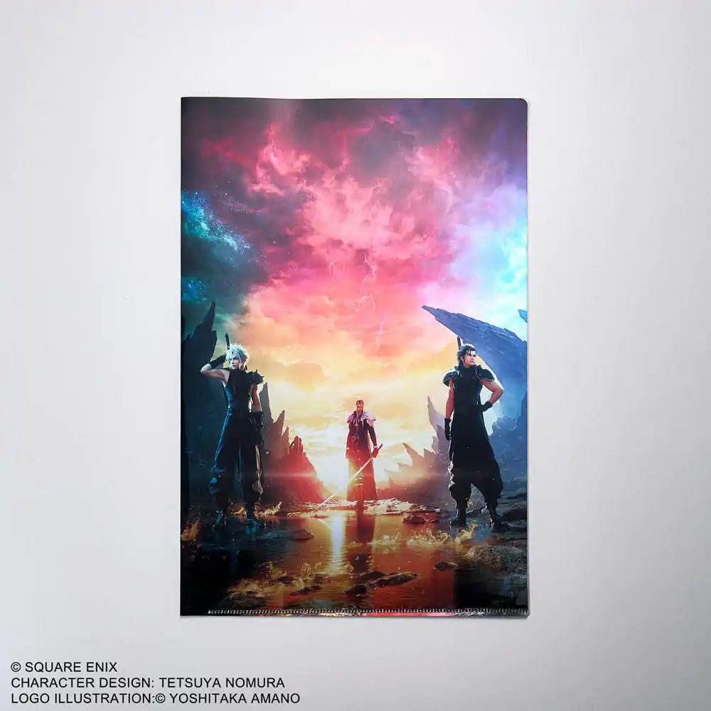 Final Fantasy VII Rebirth Zestaw 2 Przezroczystych Teczek Clearfile zdjęcie produktu