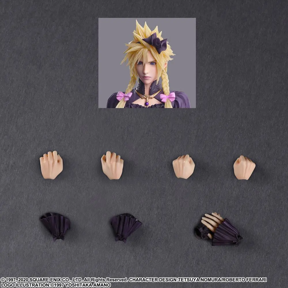 Final Fantasy VII Remake Play Arts Kai Figurka Akcji Cloud Strife Strój Wersja 28 cm zdjęcie produktu