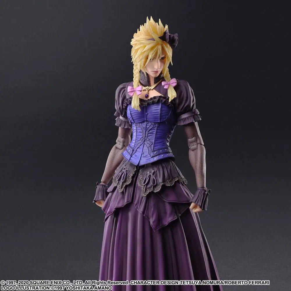 Final Fantasy VII Remake Play Arts Kai Figurka Akcji Cloud Strife Strój Wersja 28 cm zdjęcie produktu