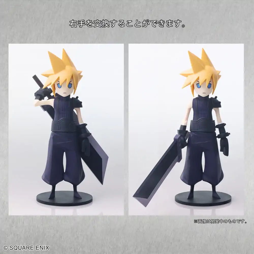 Final Fantasy VII Remake Static Arts Mini Statuetka Cloud Strife 15 cm zdjęcie produktu