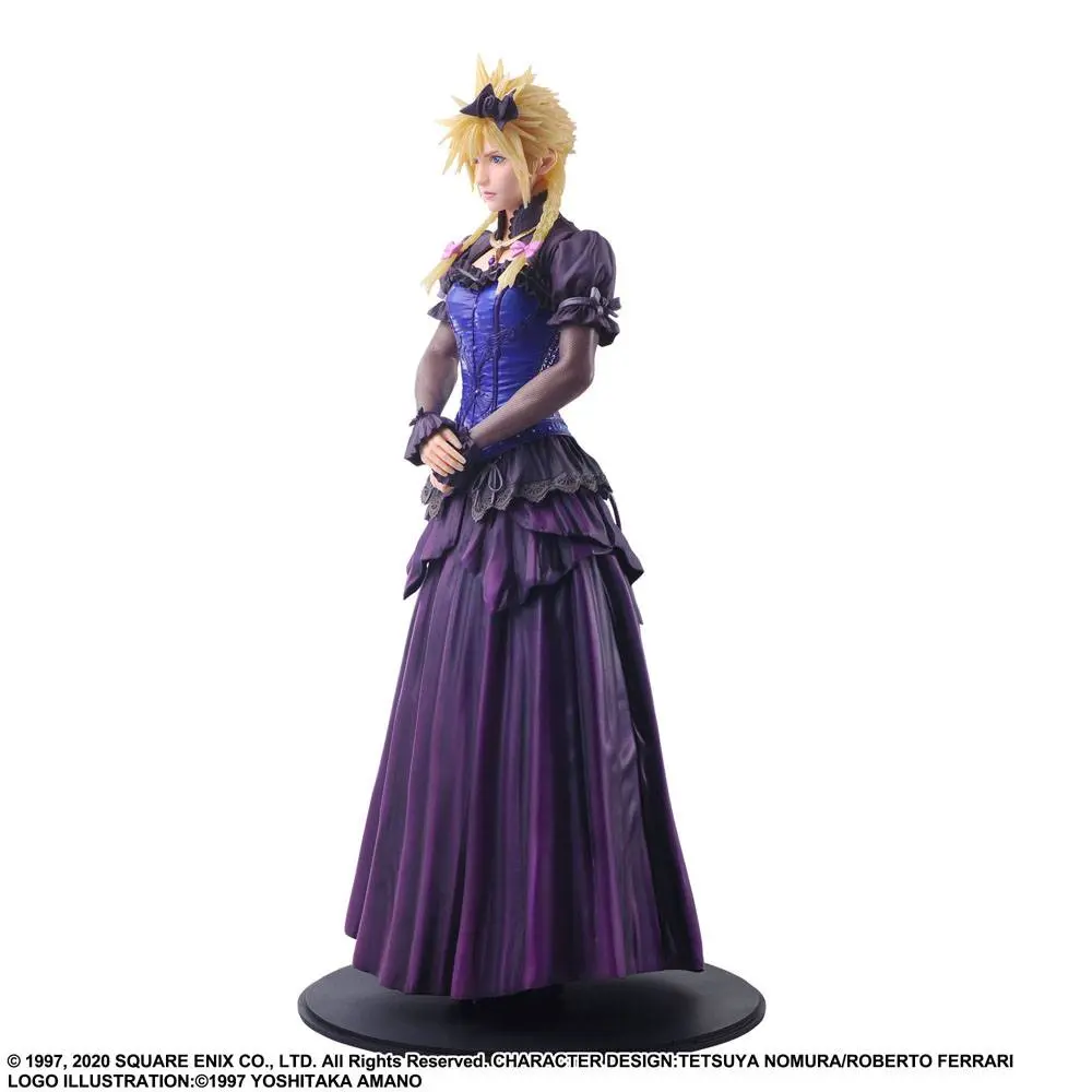 Final Fantasy VII Remake Static Arts Gallery Statuetka Cloud Strife Dress Ver. 28 cm zdjęcie produktu
