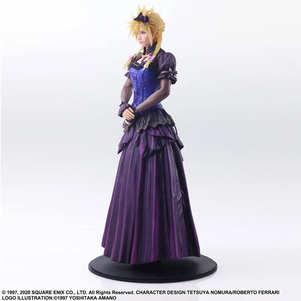 Final Fantasy VII Remake Static Arts Gallery Statuetka Cloud Strife Dress Ver. 28 cm zdjęcie produktu