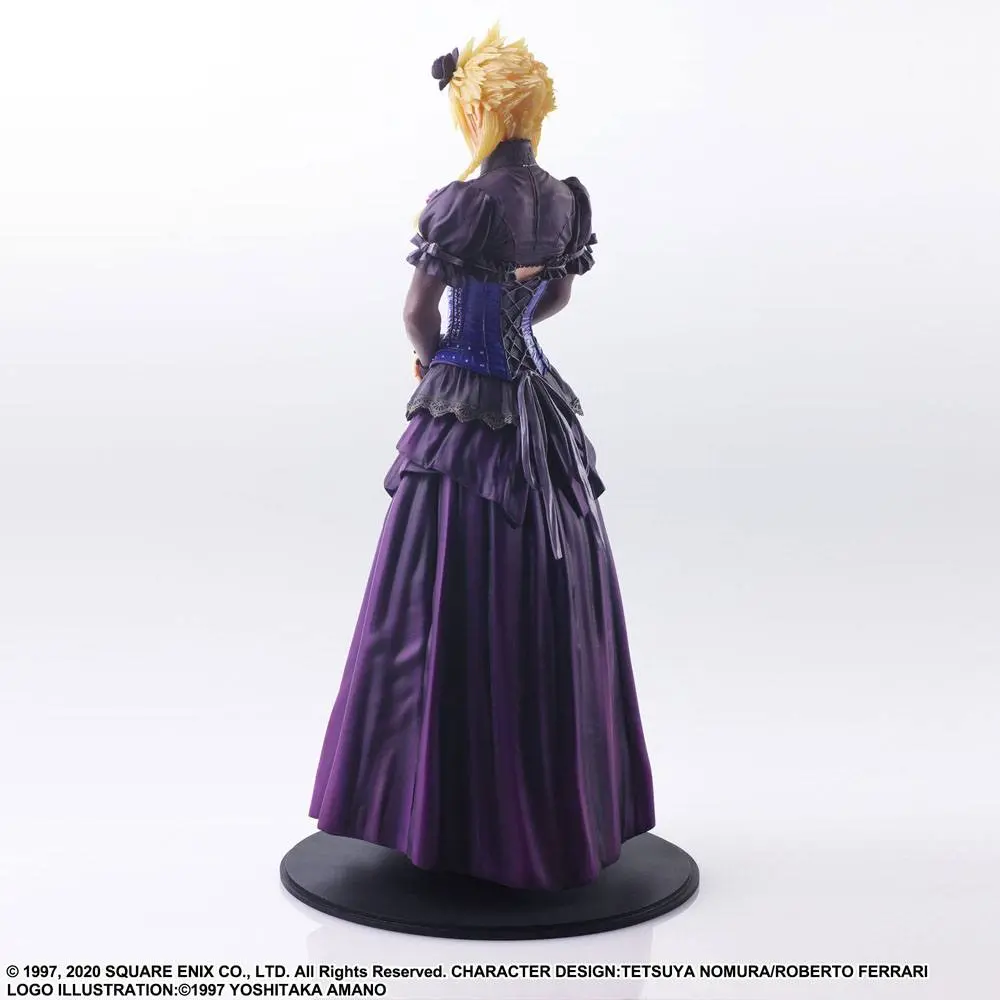 Final Fantasy VII Remake Static Arts Gallery Statuetka Cloud Strife Dress Ver. 28 cm zdjęcie produktu