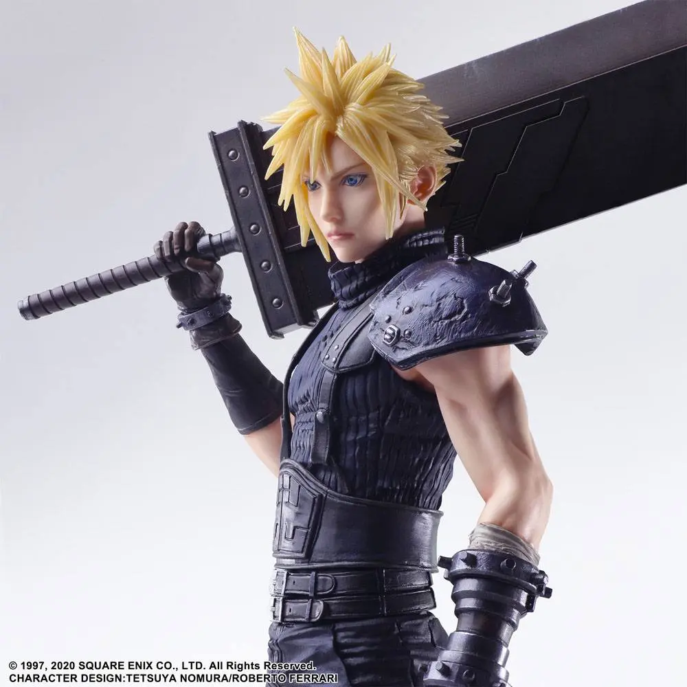 Final Fantasy VII Remake Static Arts Gallery Statuetka Cloud Strife 26 cm zdjęcie produktu