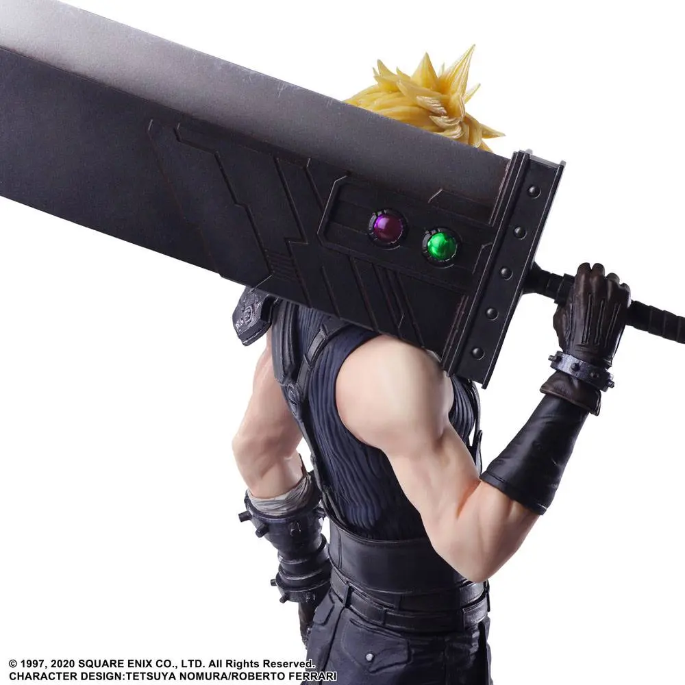 Final Fantasy VII Remake Static Arts Gallery Statuetka Cloud Strife 26 cm zdjęcie produktu