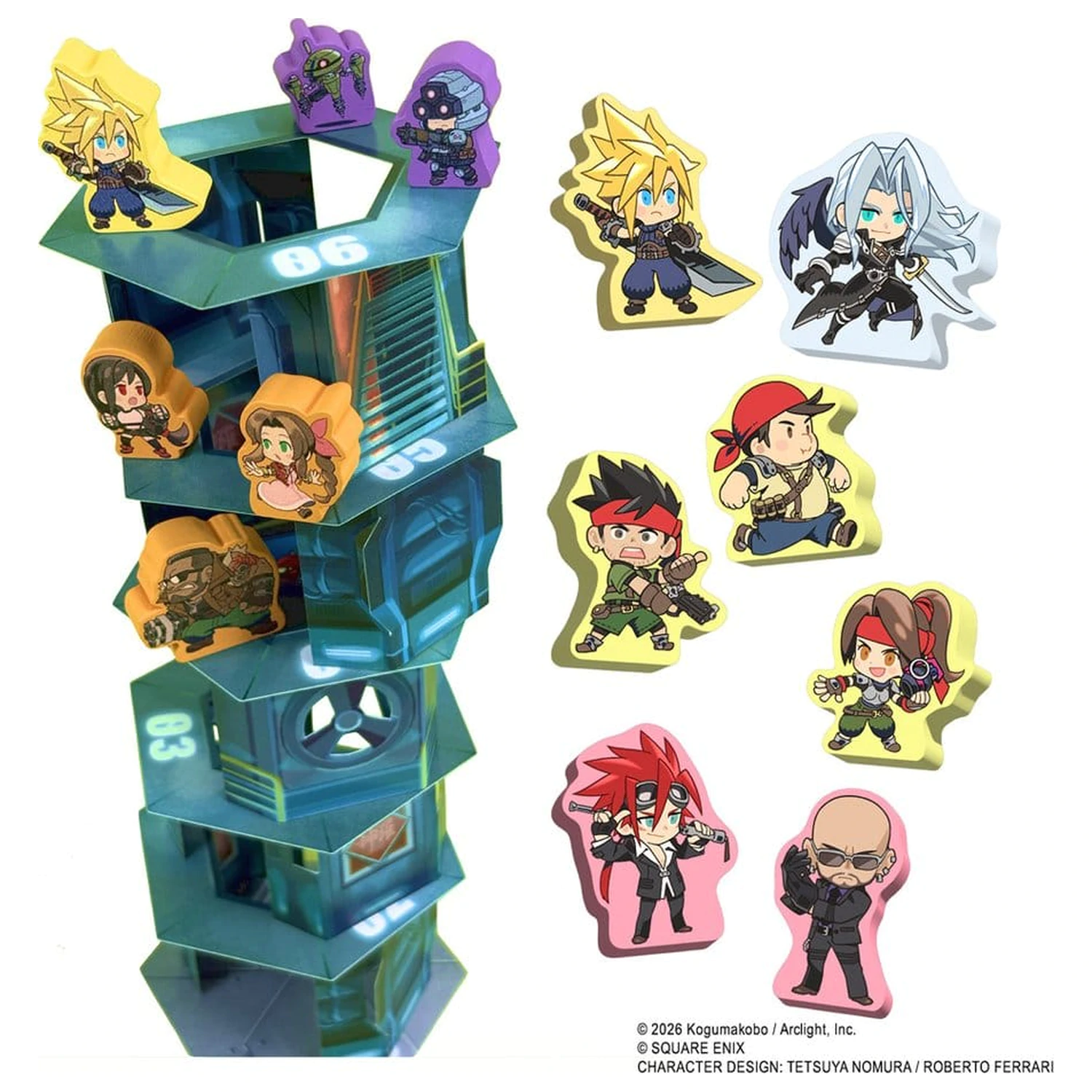 Final Fantasy VII Gra Planszowa Ascend The Shinra Tower zdjęcie produktu