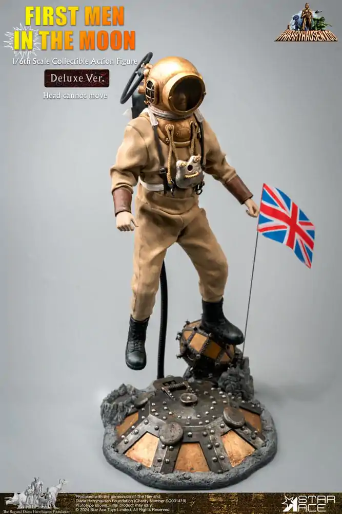 Figurka Akcji Pierwsi Ludzie na Księżycu 1/6 First Men in the Moon (1964) Deluxe Ver. 30 cm zdjęcie produktu