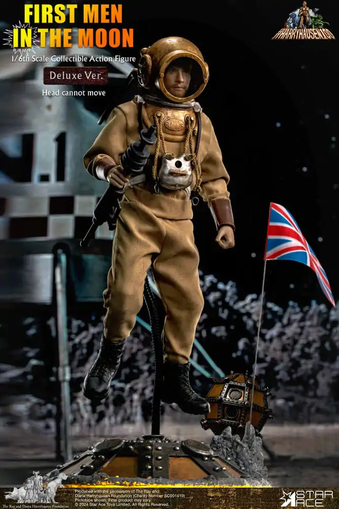 Figurka Akcji Pierwsi Ludzie na Księżycu 1/6 First Men in the Moon (1964) Deluxe Ver. 30 cm zdjęcie produktu
