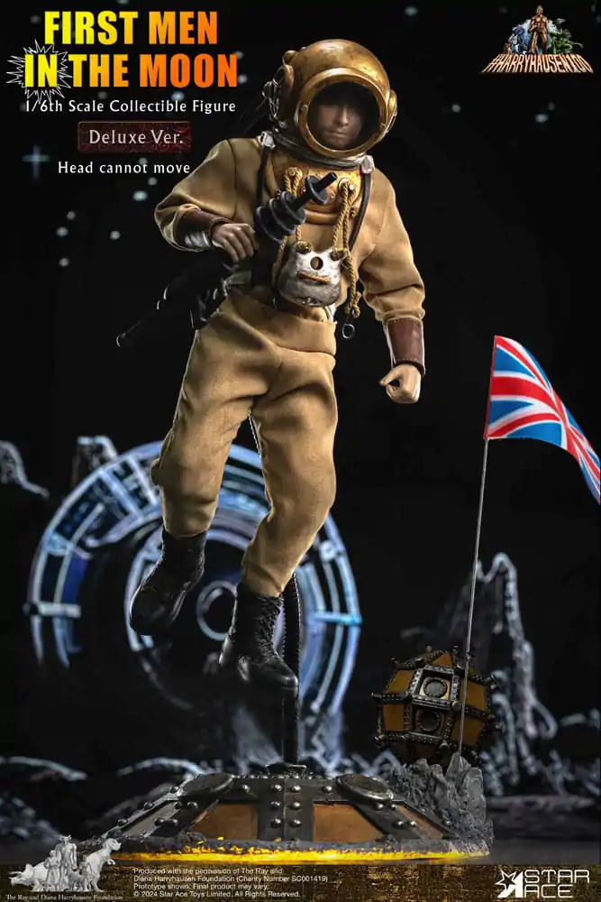 Figurka Akcji Pierwsi Ludzie na Księżycu 1/6 First Men in the Moon (1964) Deluxe Ver. 30 cm zdjęcie produktu