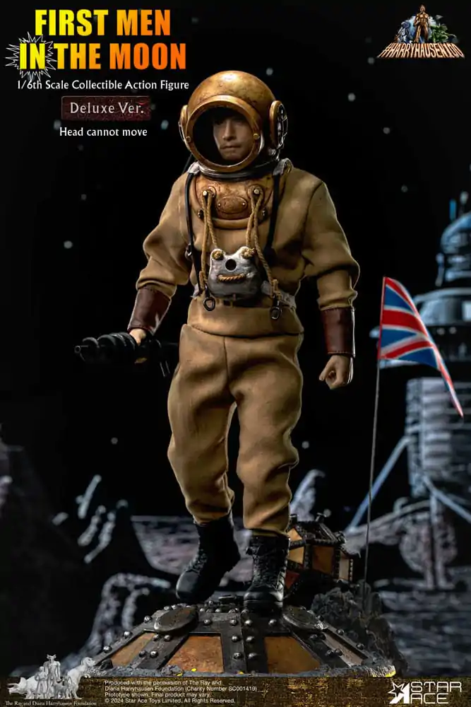 Figurka Akcji Pierwsi Ludzie na Księżycu 1/6 First Men in the Moon (1964) Deluxe Ver. 30 cm zdjęcie produktu