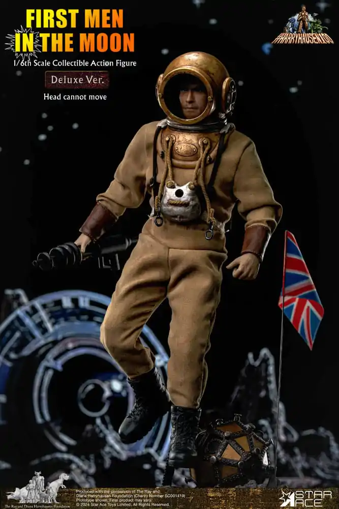 Figurka Akcji Pierwsi Ludzie na Księżycu 1/6 First Men in the Moon (1964) Deluxe Ver. 30 cm zdjęcie produktu
