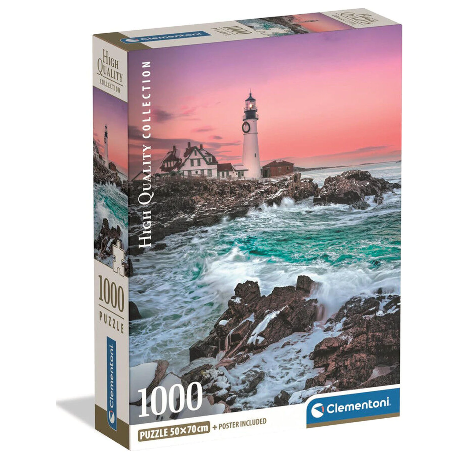First Snow At Portland Head puzzle 1000 sztuk zdjęcie produktu