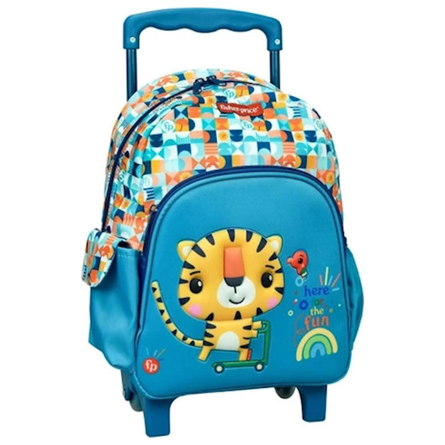 Fisher-Price Animals Tiger Rolling Przedszkolny Plecak, Torba 30 cm zdjęcie produktu