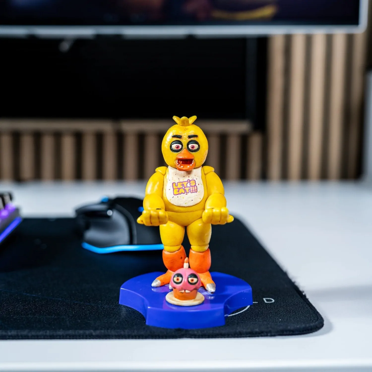 Five Nights at Freddy's Chica Holdems Cable Guys Mini uchwyt na urządzenie i stojak na telefon zdjęcie produktu