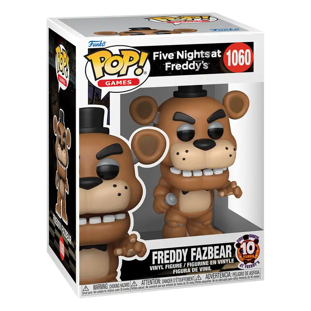 Five Nights at Freddy's Funko POP! Figurka Vinyl 10th Anniversary - Freddy 9 cm zdjęcie produktu