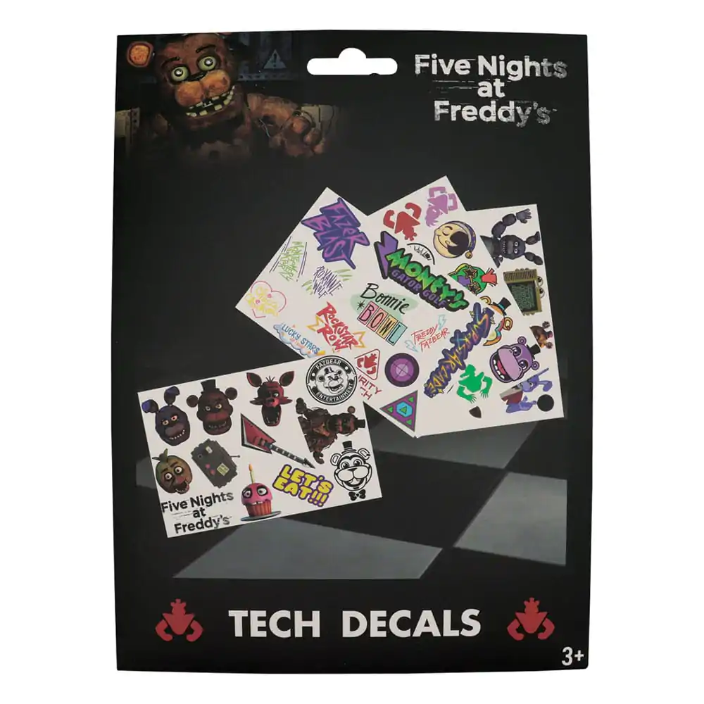 Zestaw naklejek Tech Five Nights at Freddy's zdjęcie produktu