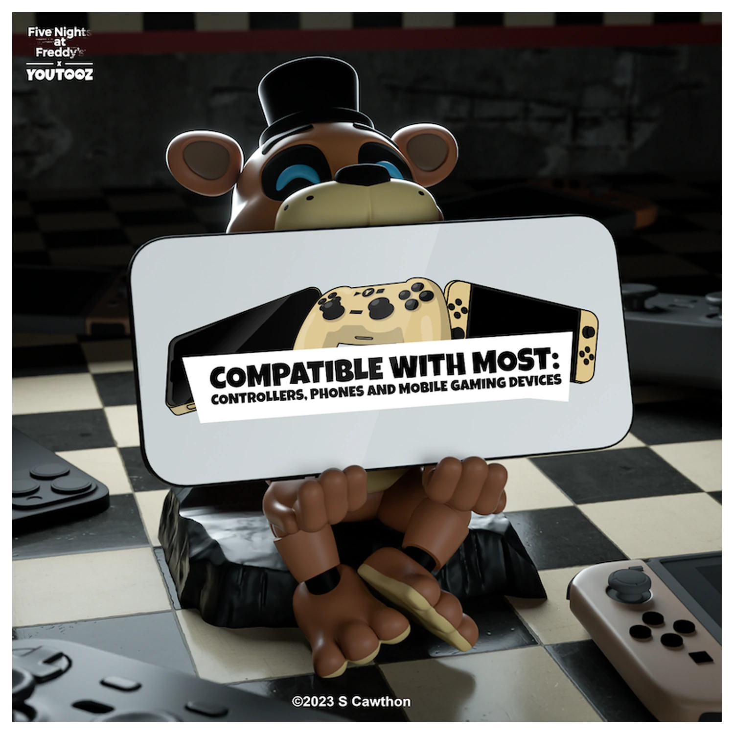 Five Nights at Freddy's Freddy Stojak na urządzenie 20 cm zdjęcie produktu