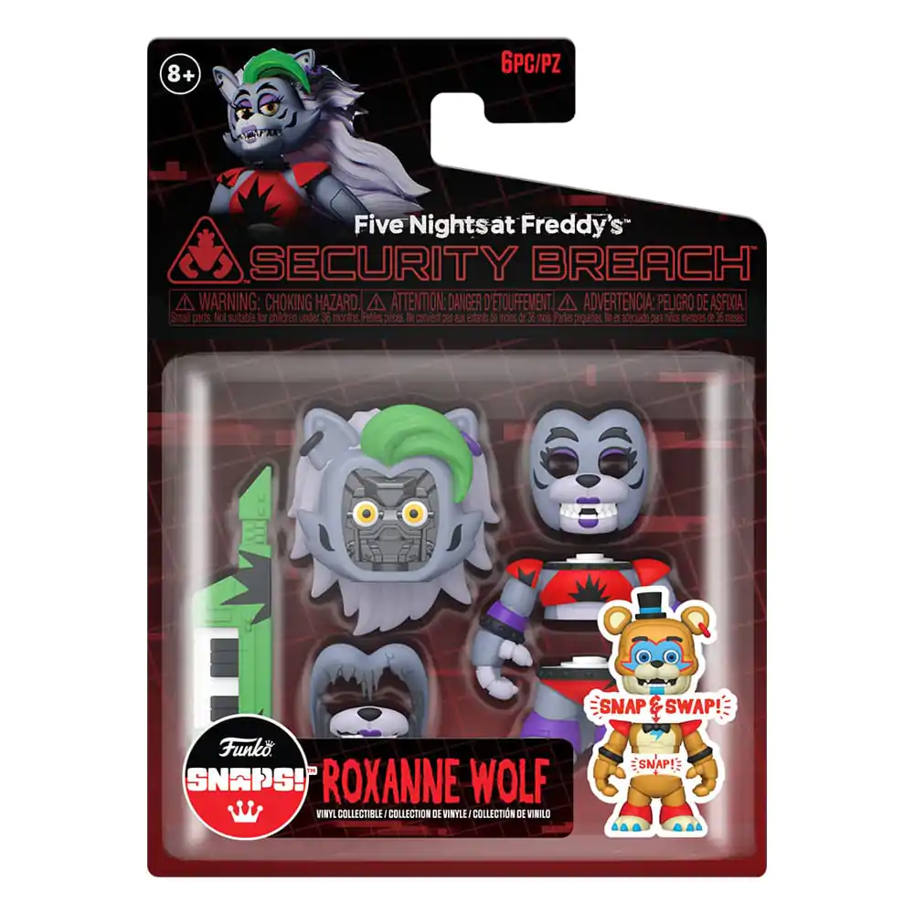 Five Nights at Freddy's Figurka Akcji Snap Glamrock Roxanna 9 cm zdjęcie produktu