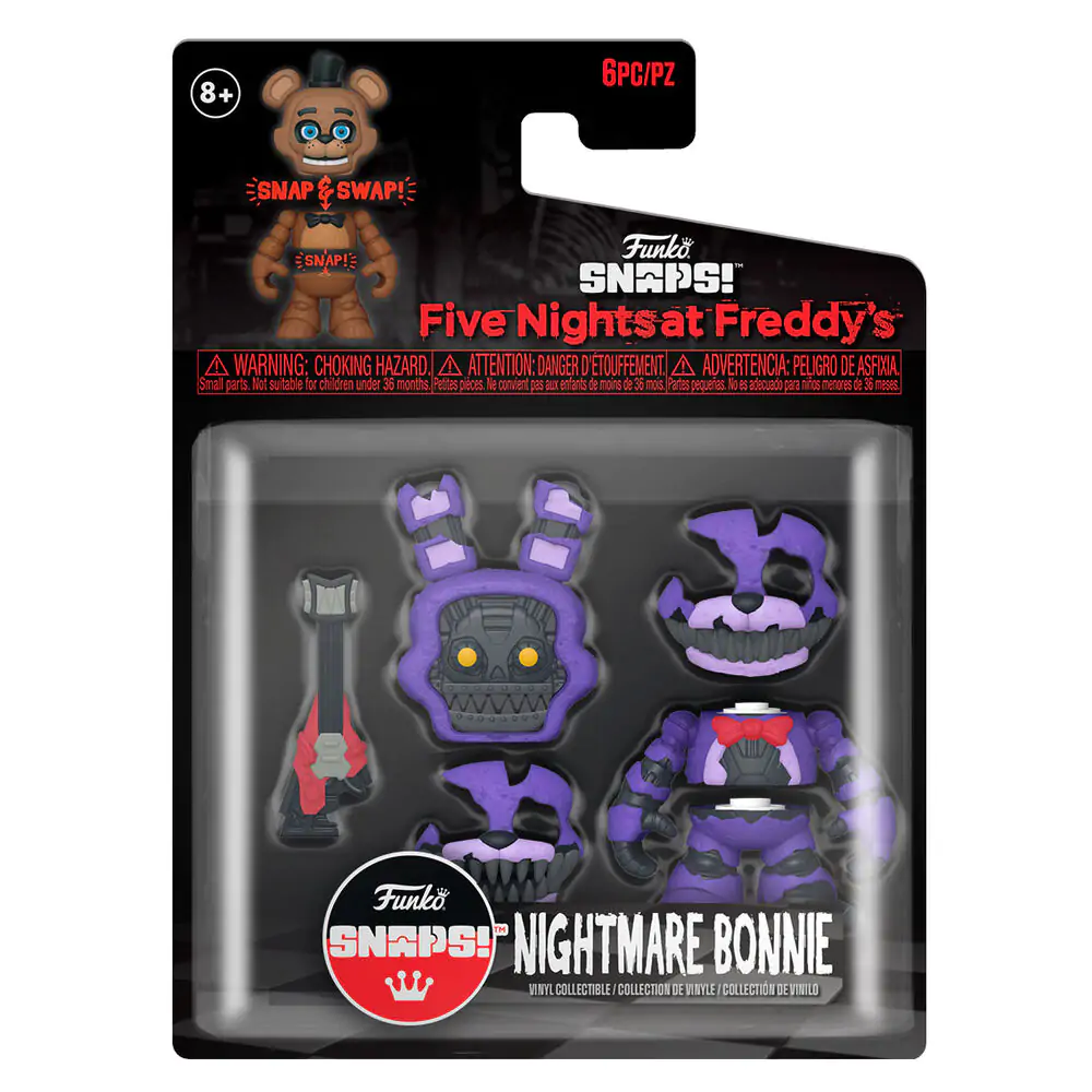 Five Nights at Freddy's Figurka Akcji Snap Nightmare Bonnie 9 cm zdjęcie produktu