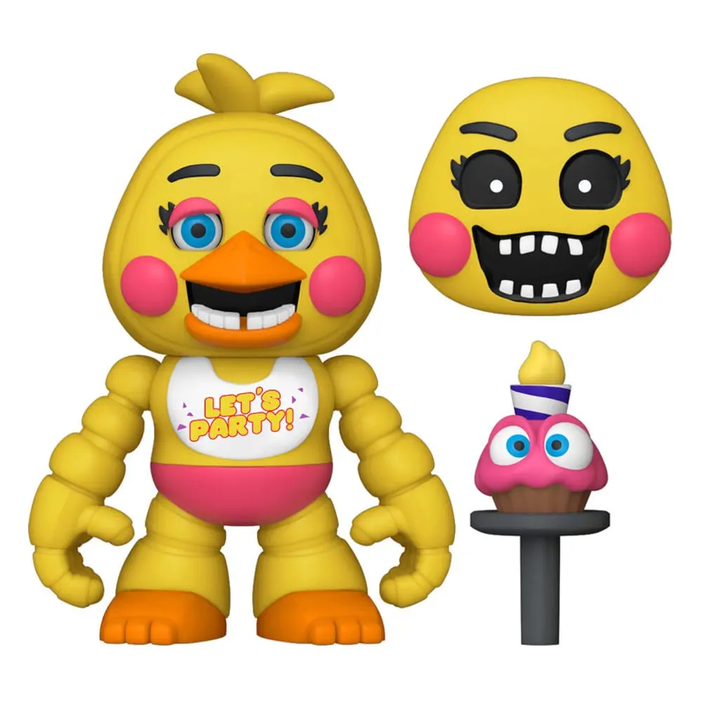 Five Nights at Freddy's Snap Action Figures Nightmare Chica i Toy Chica 9 cm zdjęcie produktu