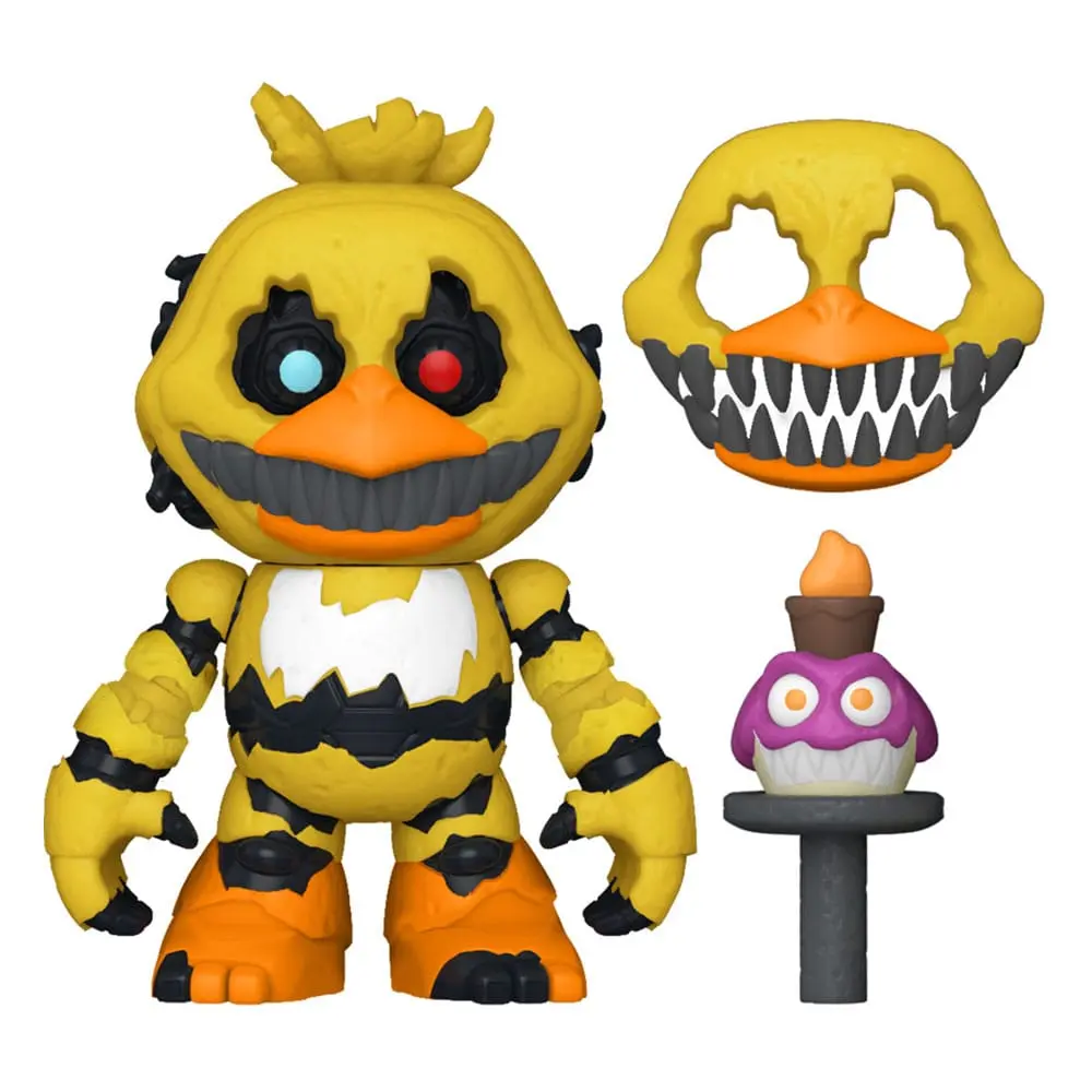 Five Nights at Freddy's Snap Action Figures Nightmare Chica i Toy Chica 9 cm zdjęcie produktu