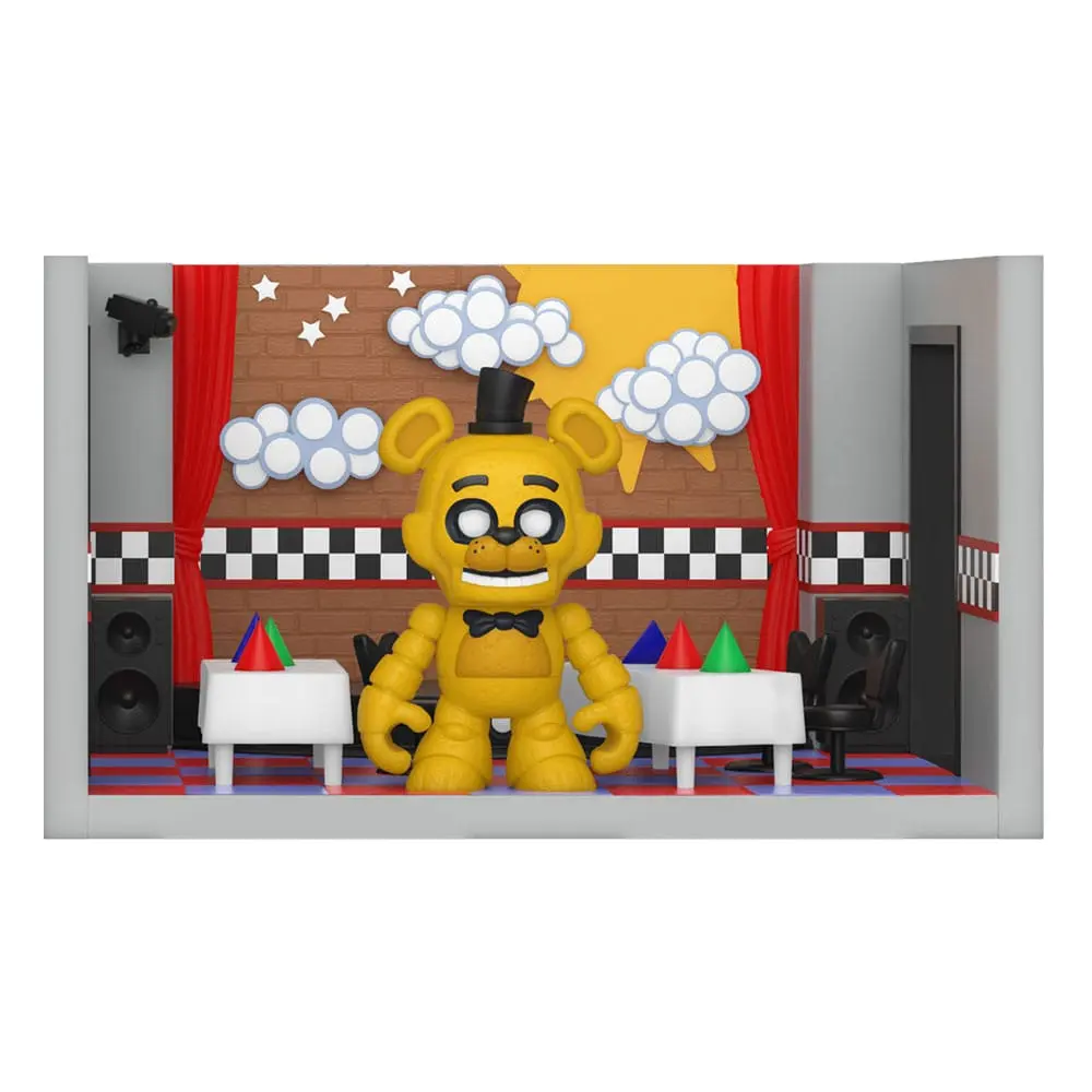 Five Nights at Freddy's Zestaw do zabawy Snap i Scena z figurką Freddy (GD) 9 cm zdjęcie produktu