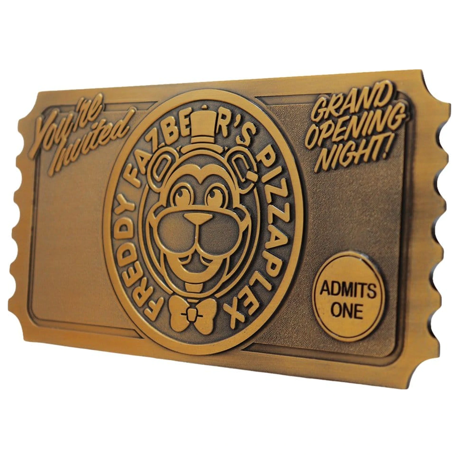 Five Nights at Freddy’s Replika bilet na wieczór otwarcia Pizzaplex Limited Edition zdjęcie produktu