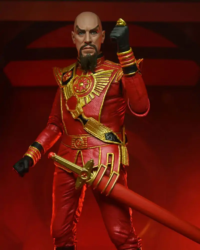 Flash Gordon (1980) Figurka Akcji Ultimate Ming (Red Military Outfit) 18 cm zdjęcie produktu