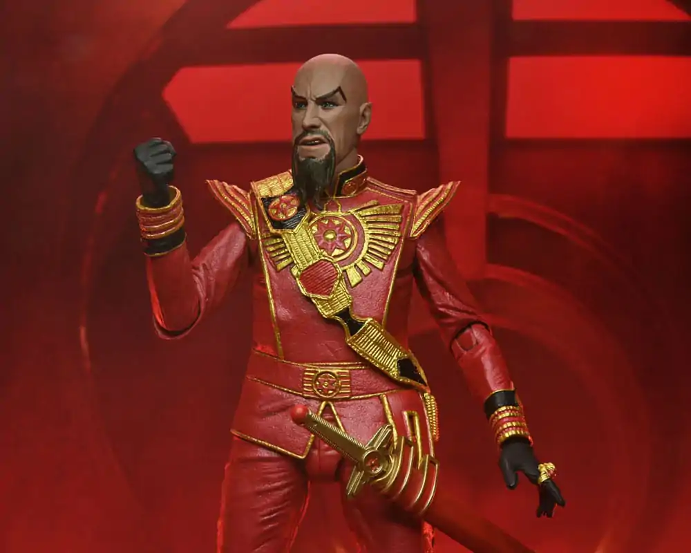 Flash Gordon (1980) Figurka Akcji Ultimate Ming (Red Military Outfit) 18 cm zdjęcie produktu